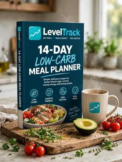 14-Day Low-Carb Meal Planner book cover