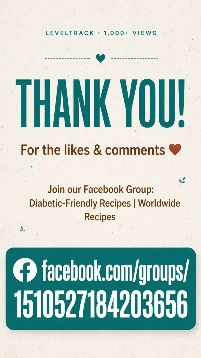 Thank you for the likes and comments. — LevelTrack recipe card